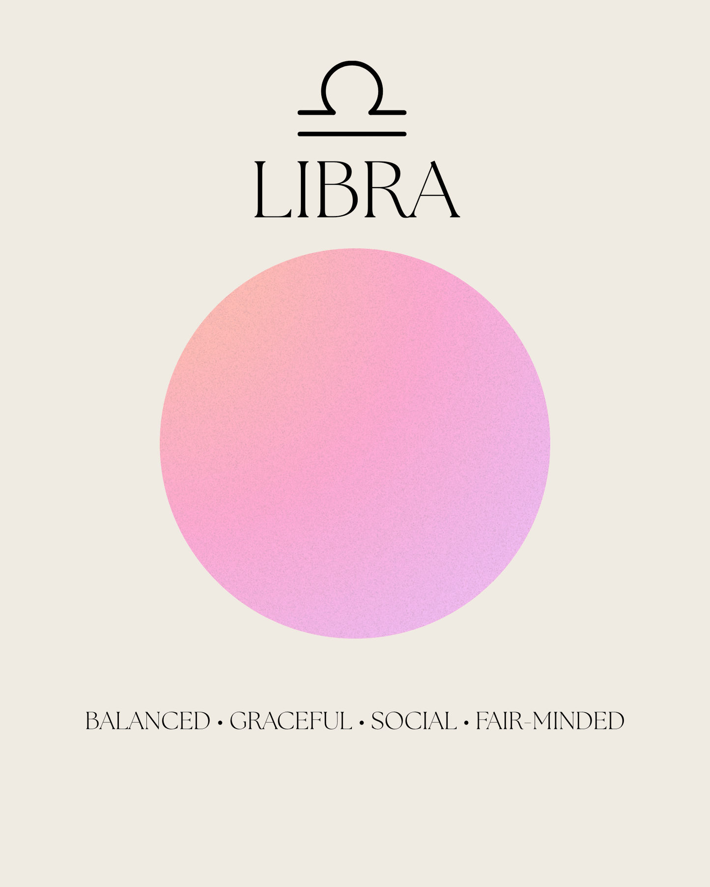 Libra Zodiac Sign - Art Spectrum