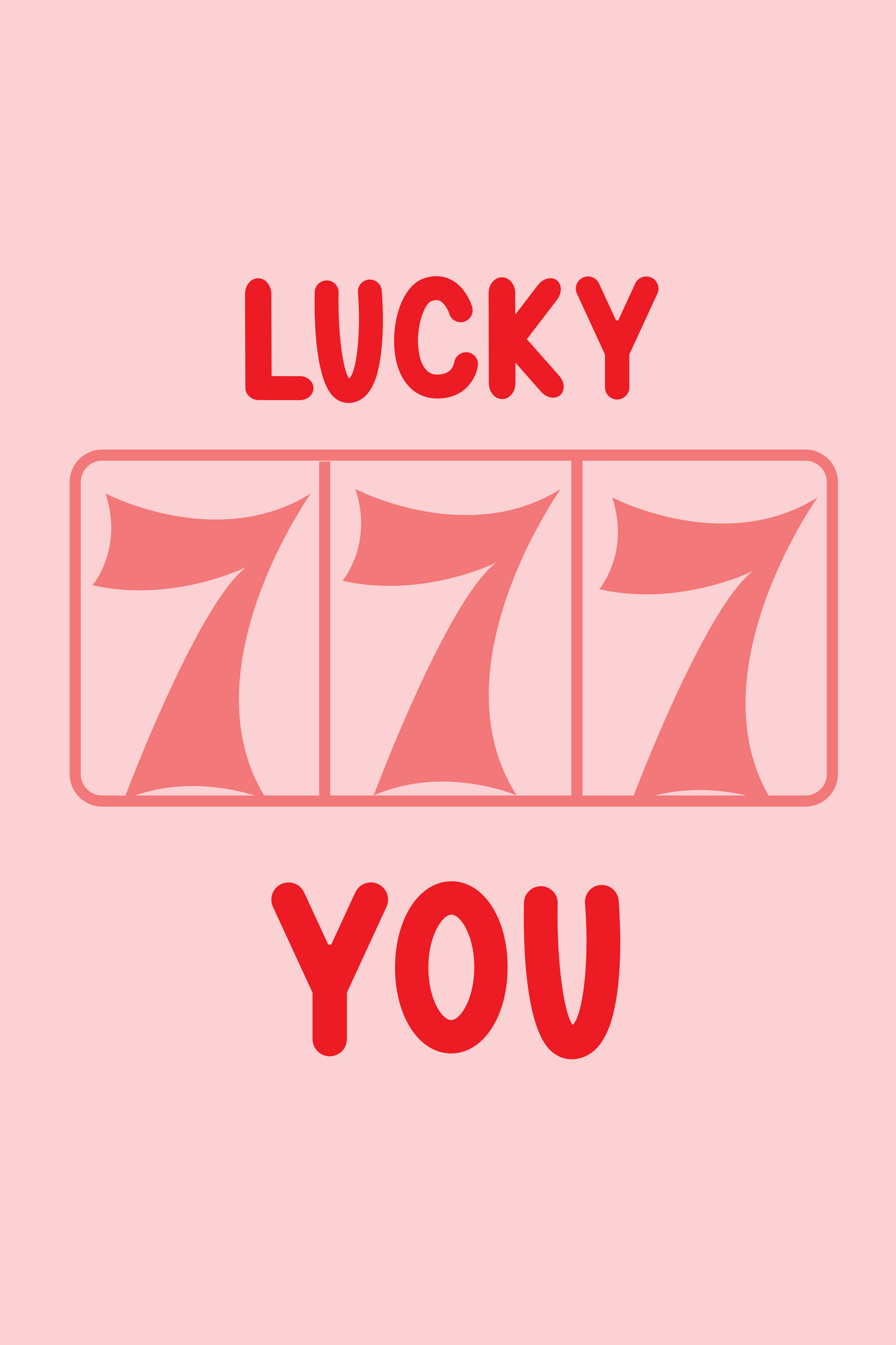 Lucky You print artwork — Art Spectrum