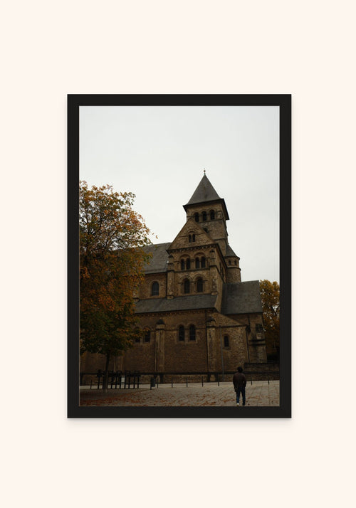 Luxembourg framed print in a black frame — Art Spectrum