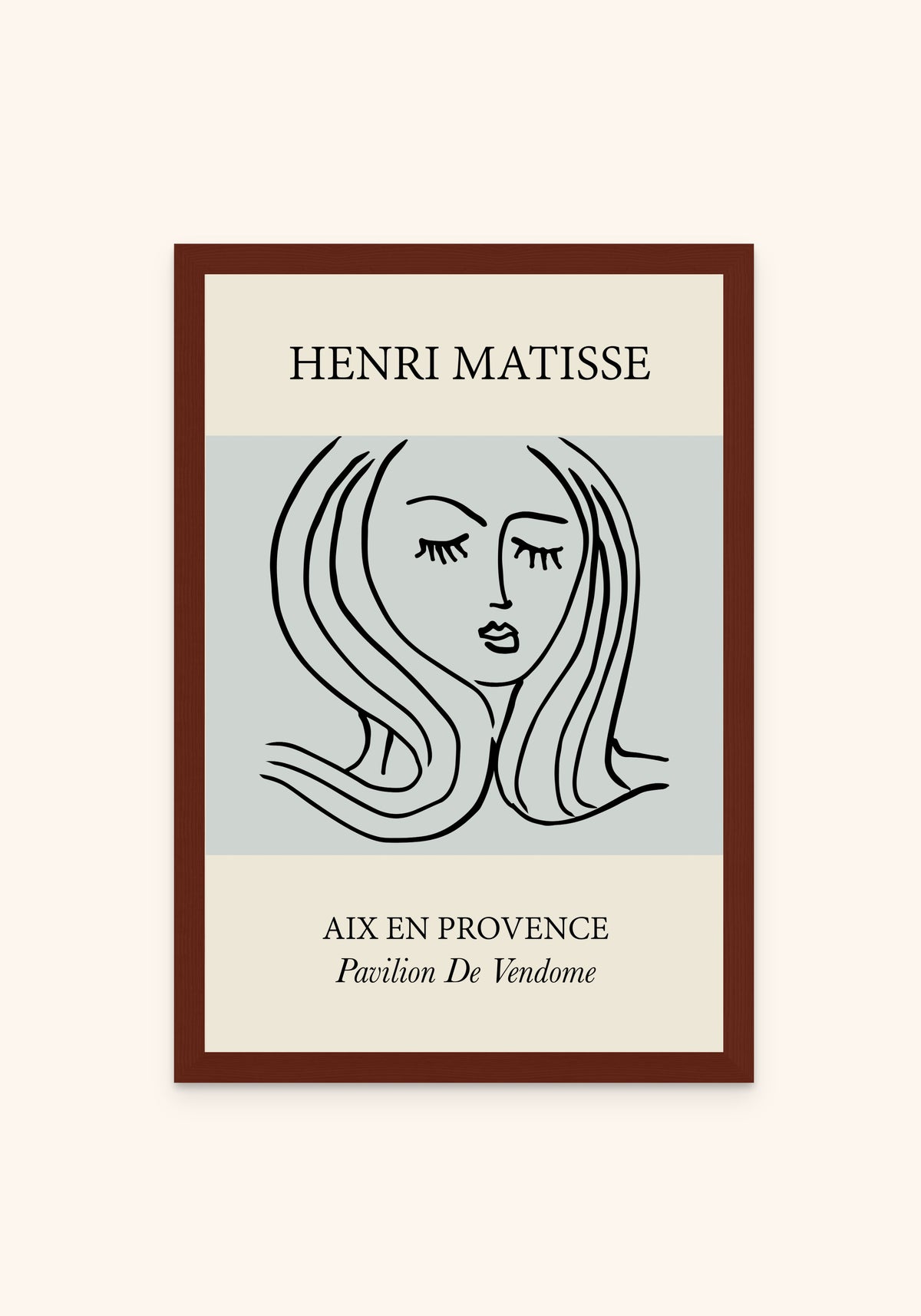 Matisse Art 18 framed print in an espresso frame — Art Spectrum