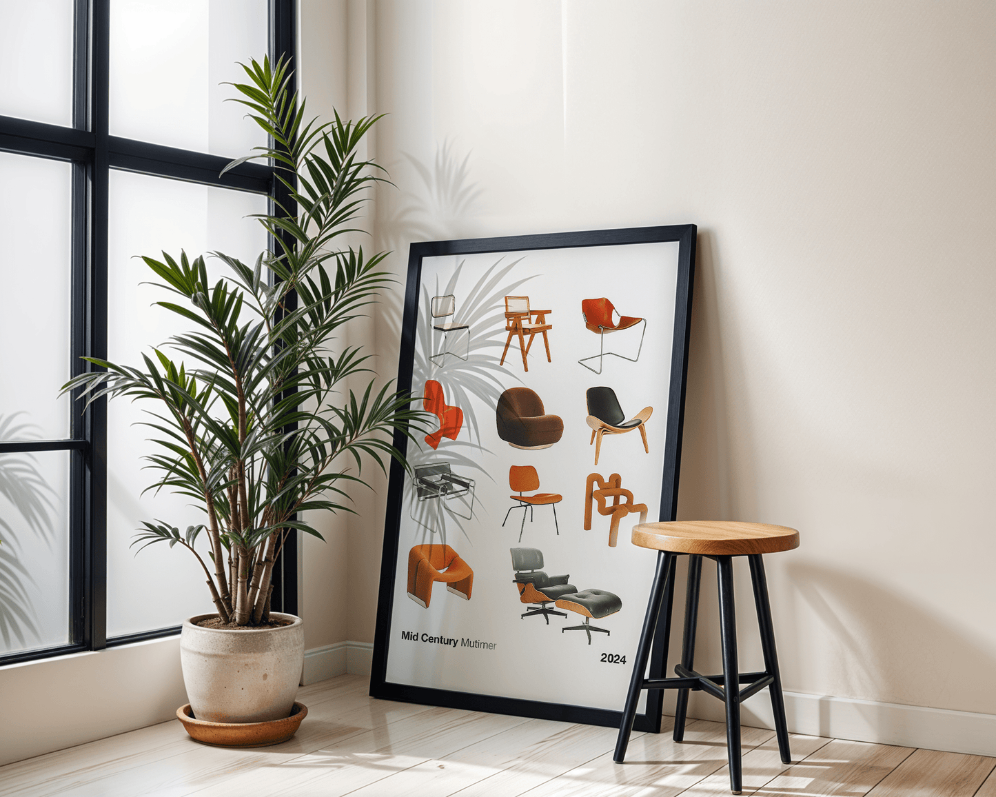 Mid Century Chairs - Art Spectrum