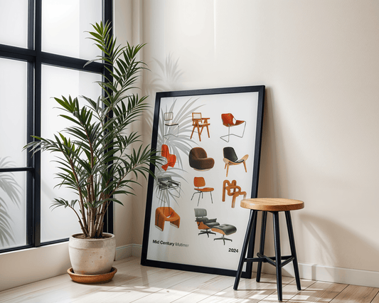 Mid Century Chairs - Art Spectrum