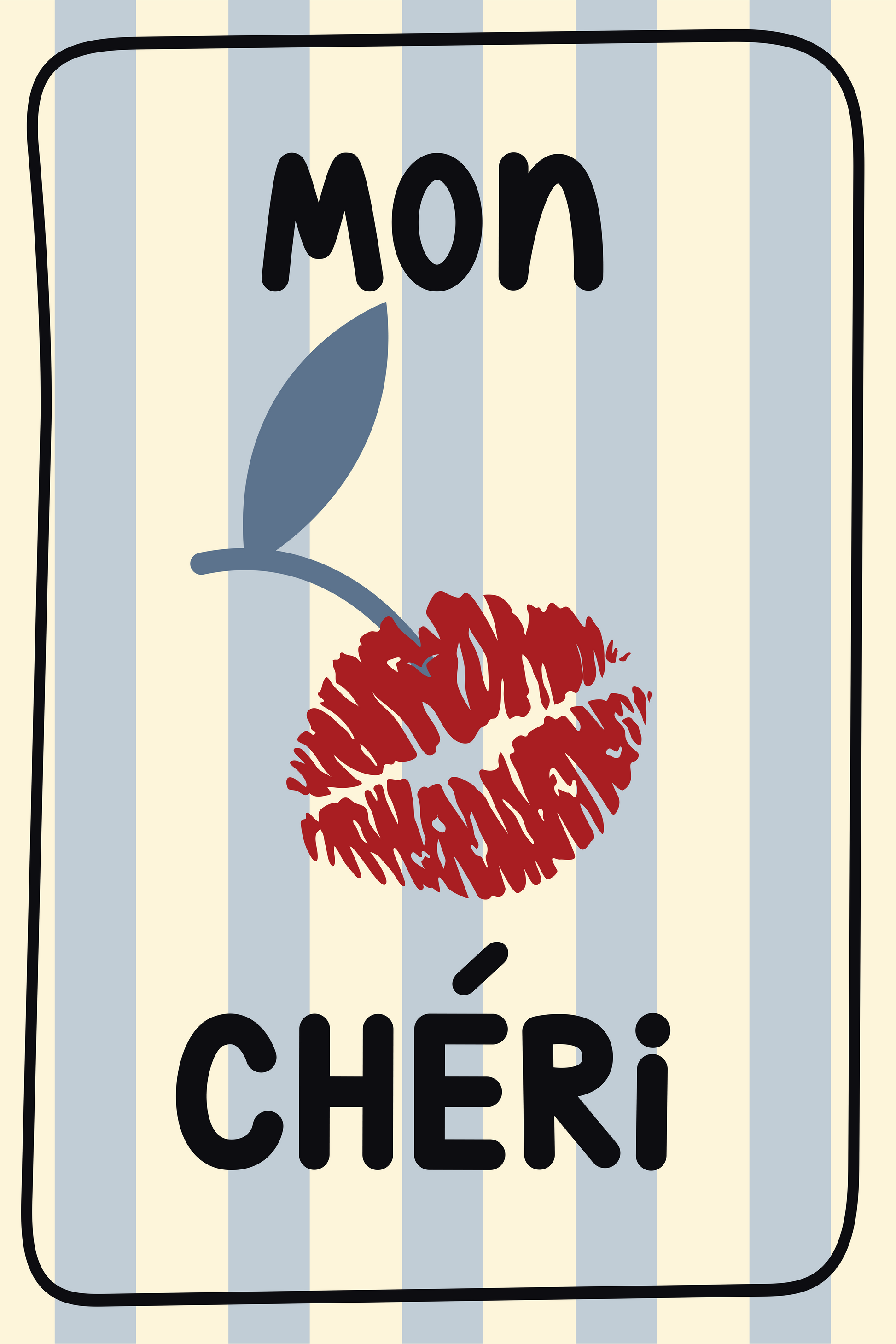 Mon Chéri print artwork — Art Spectrum