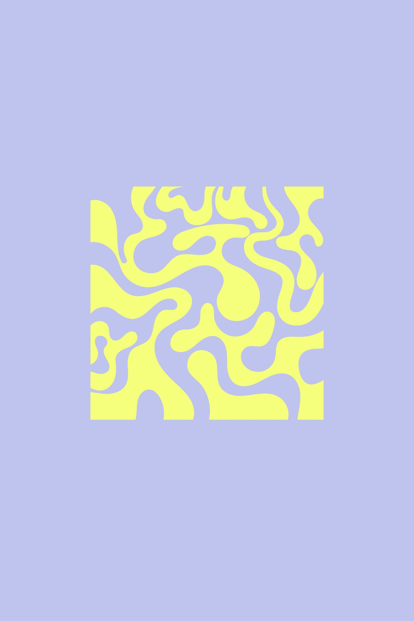 Neon Maze geometric abstract art print — Art Spectrum