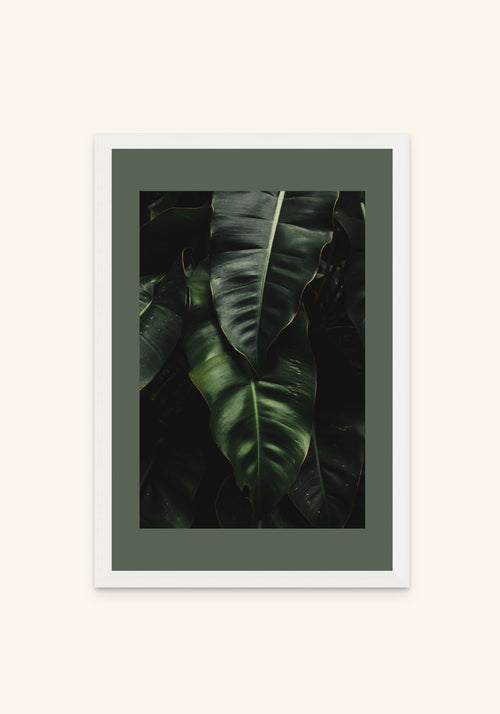 Nocturne framed print in a white frame — Art Spectrum