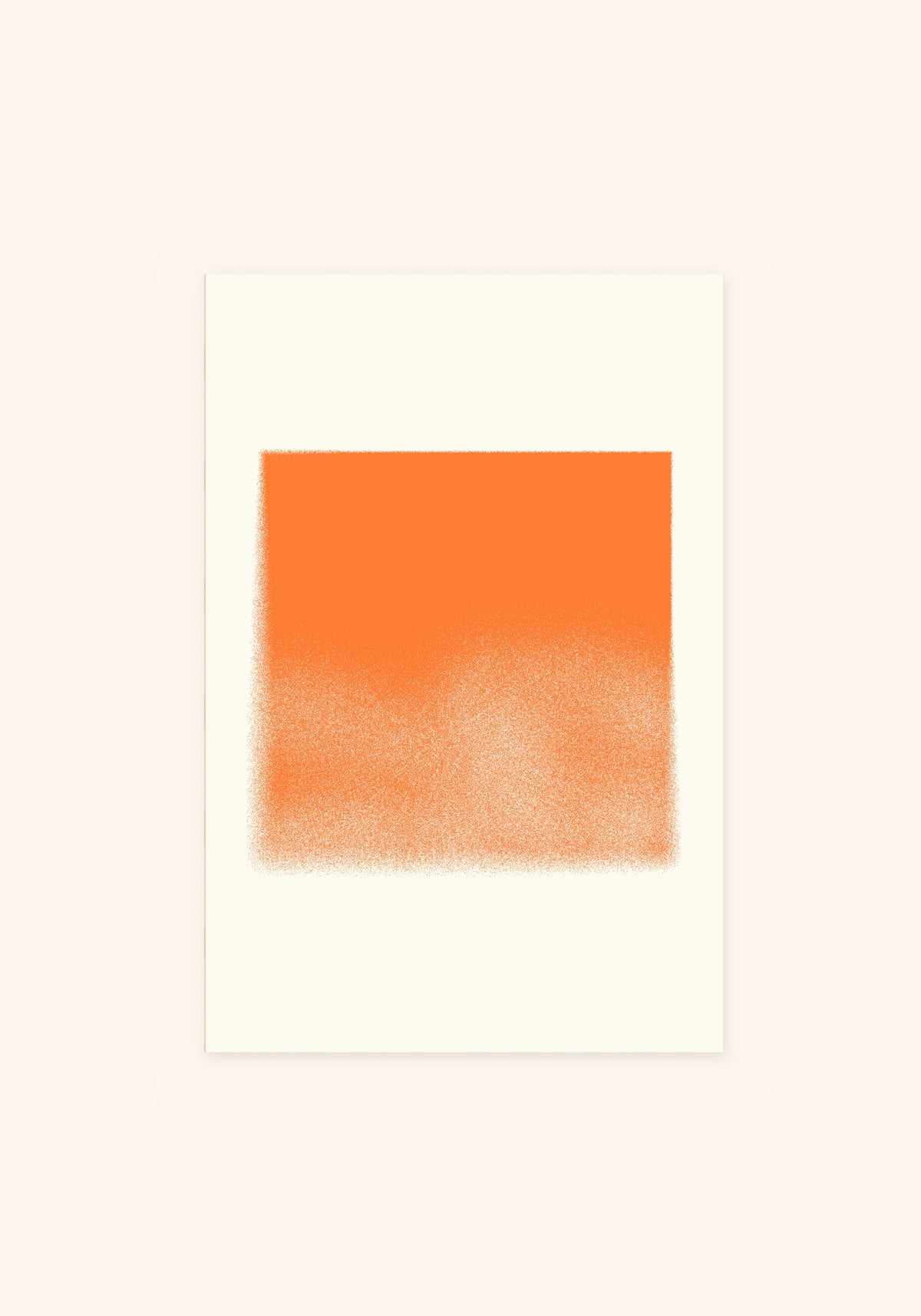 Orange Box art print, unframed — Art Spectrum
