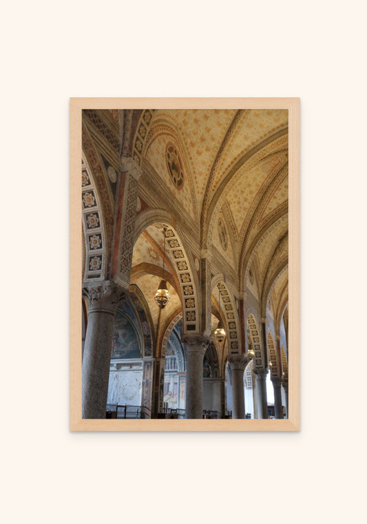 Painted Arches photography framed canvas print, hand-finished in our studio — Art Spectrum