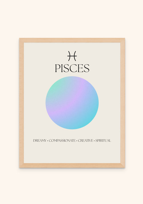 Pisces Zodiac Sign - Art Spectrum
