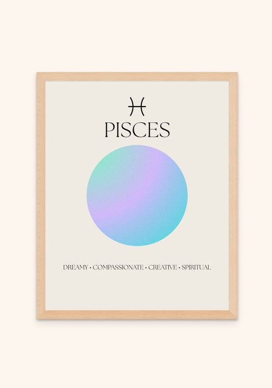 Pisces Zodiac Sign - Art Spectrum