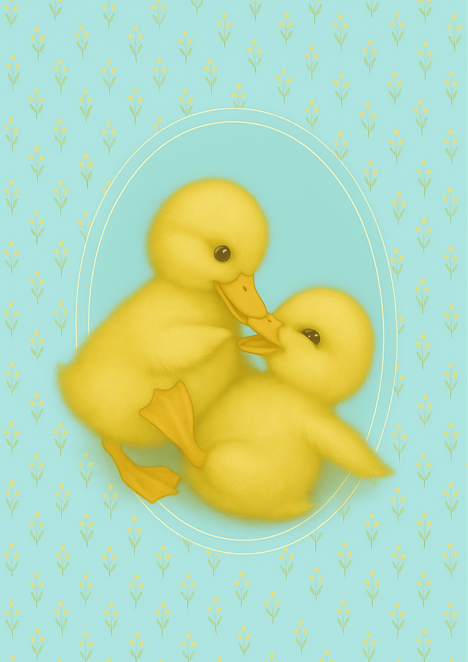 Playful Ducks - Art Spectrum