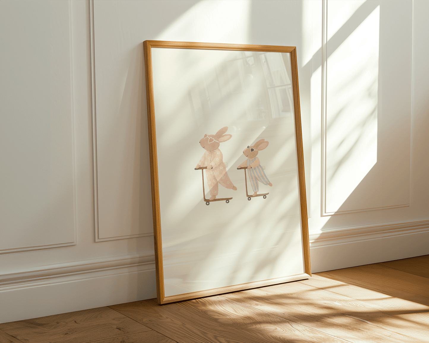 Playful Rabbits - Art Spectrum