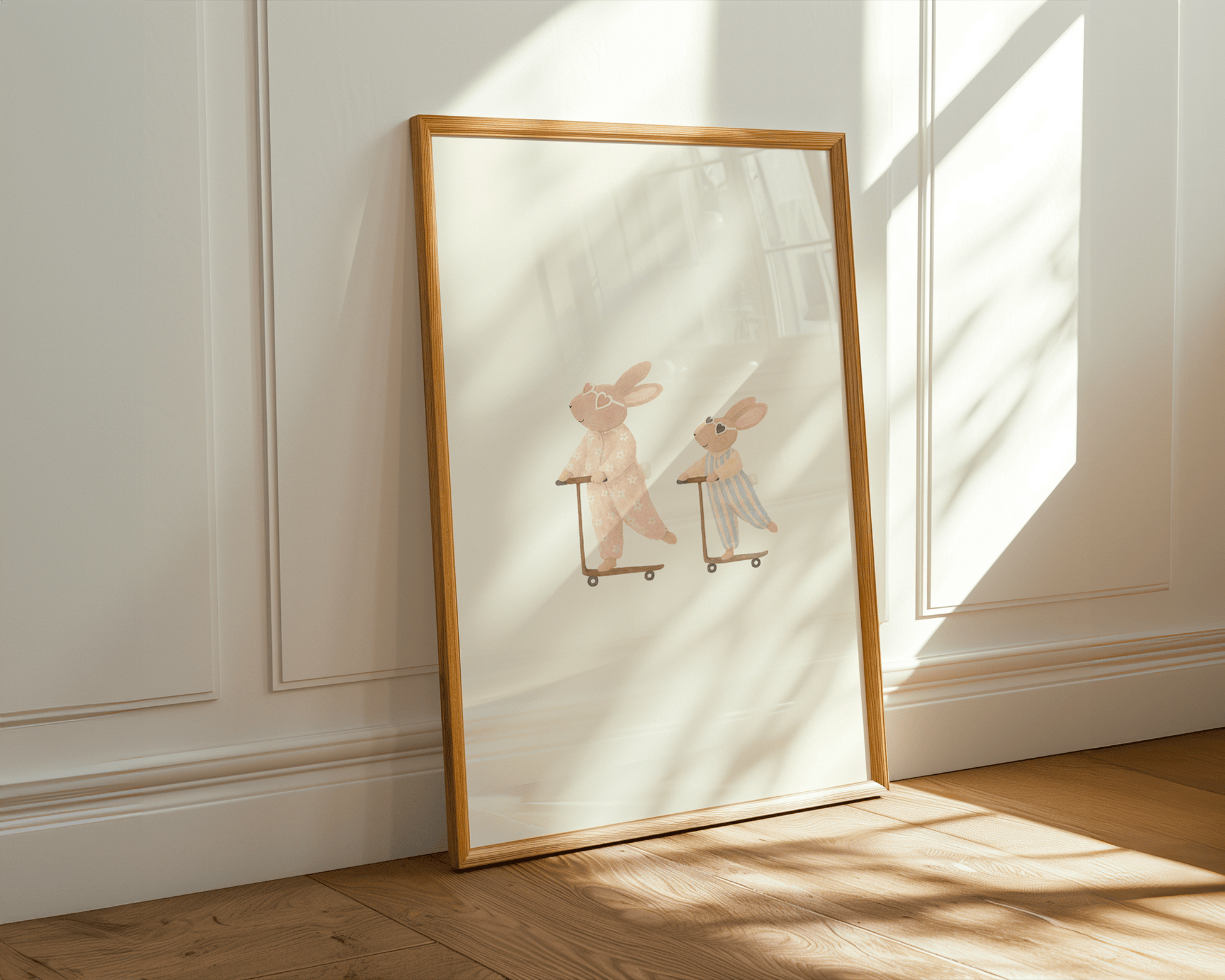 Playful Rabbits - Art Spectrum