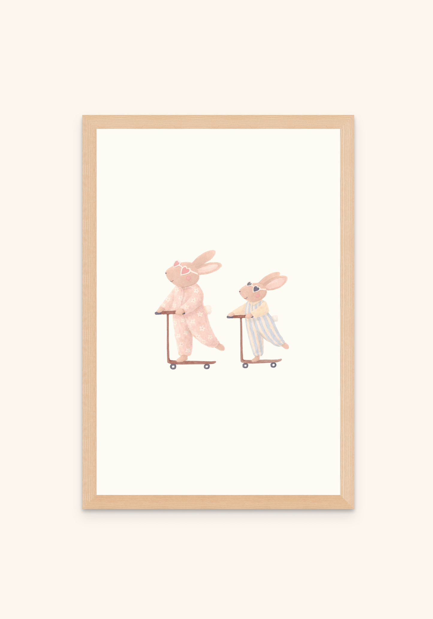 Playful Rabbits - Art Spectrum