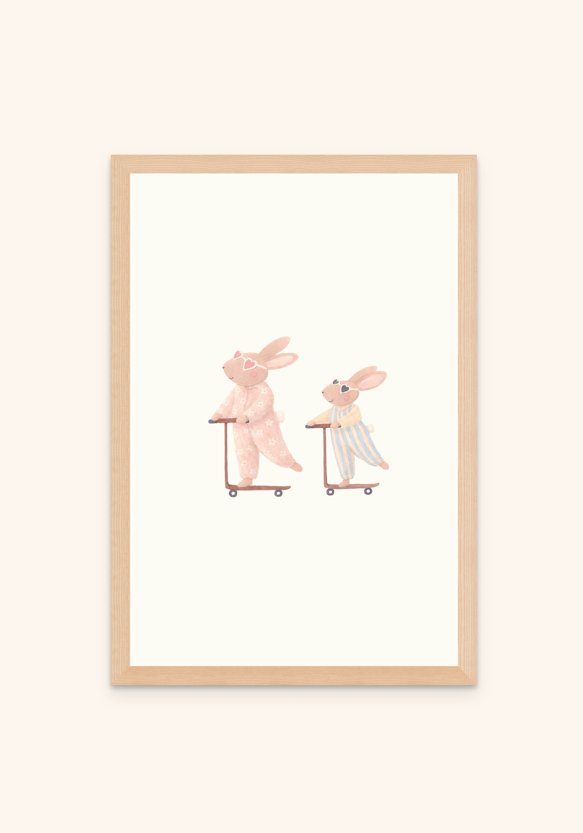 Playful Rabbits - Art Spectrum
