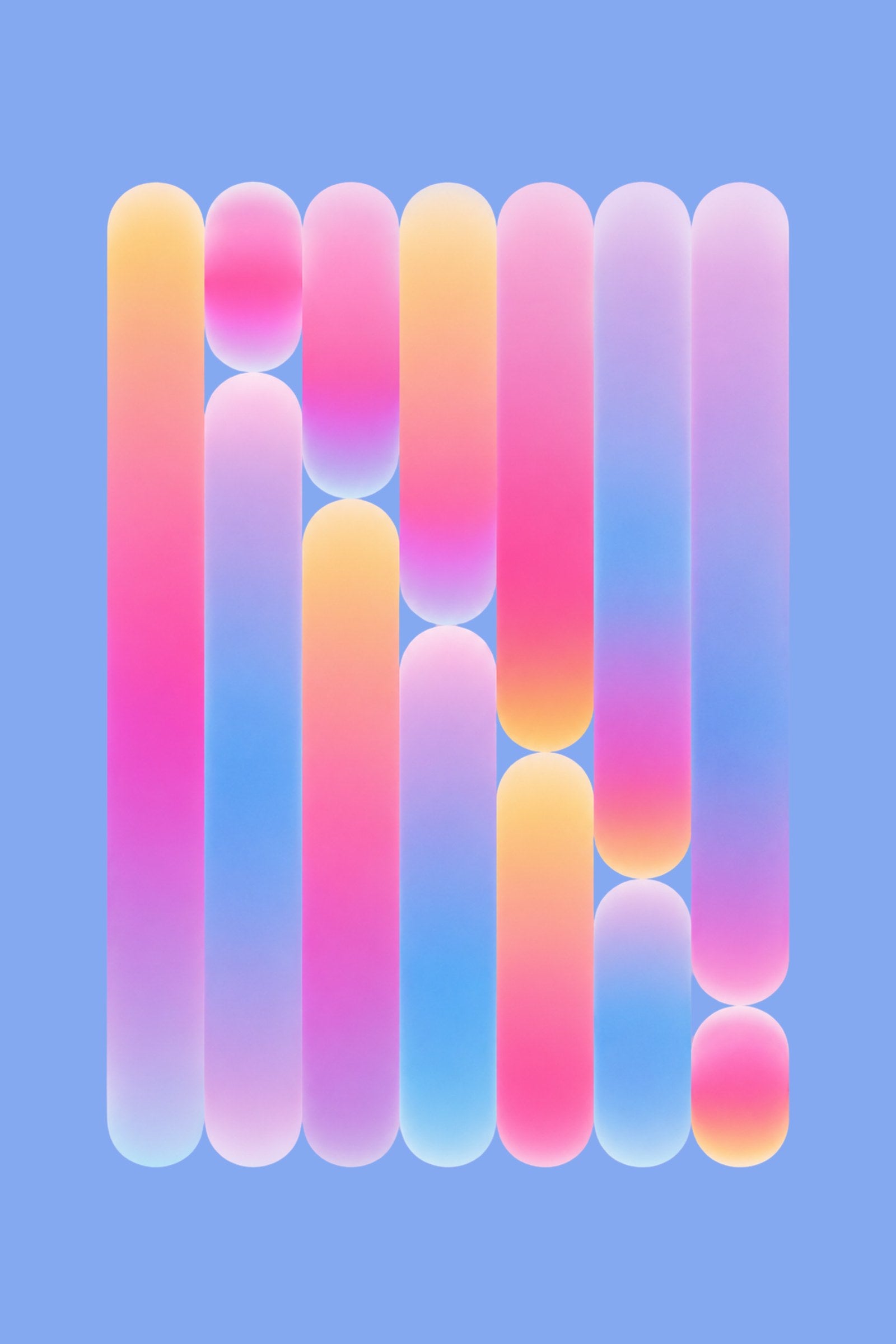 Pop geometric abstract art print — Art Spectrum