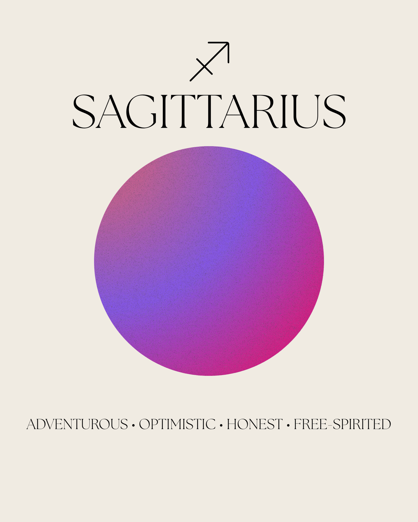 Sagittarius Zodiac Sign - Art Spectrum
