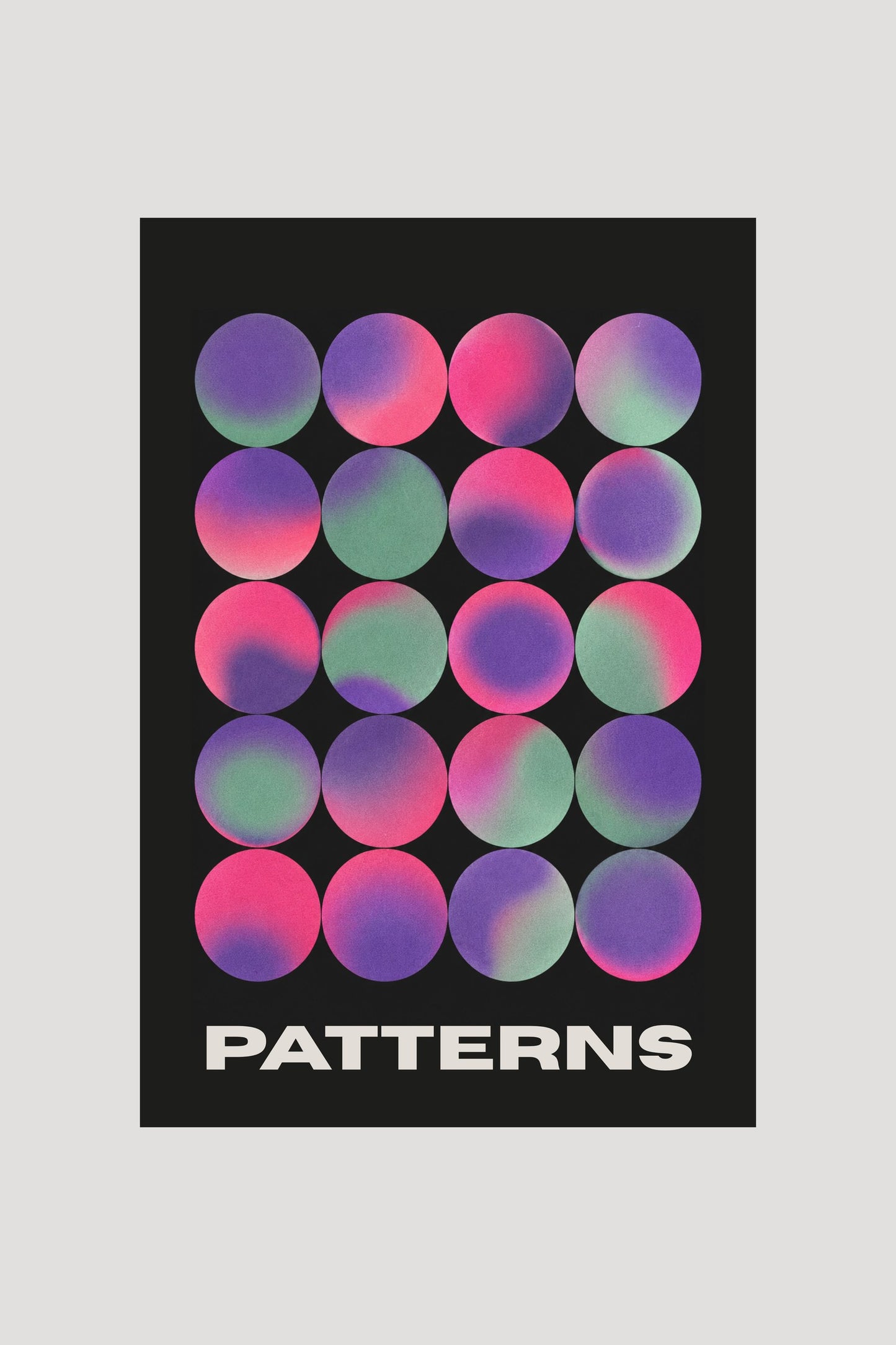 Sequence geometric abstract art print — Art Spectrum