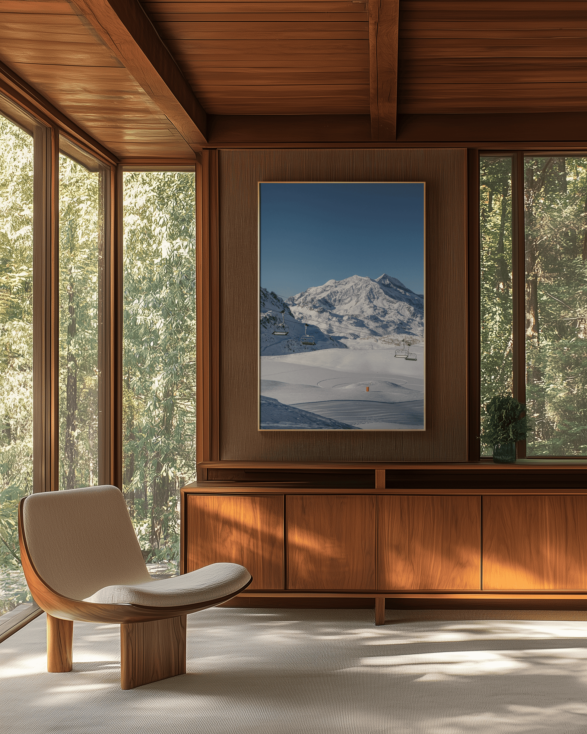 Ski Mountains 2 - Art Spectrum