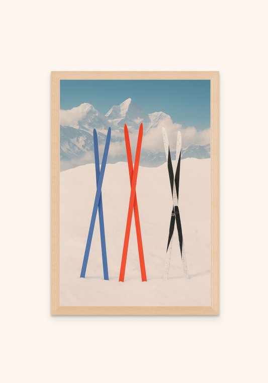 Ski Trio - Art Spectrum