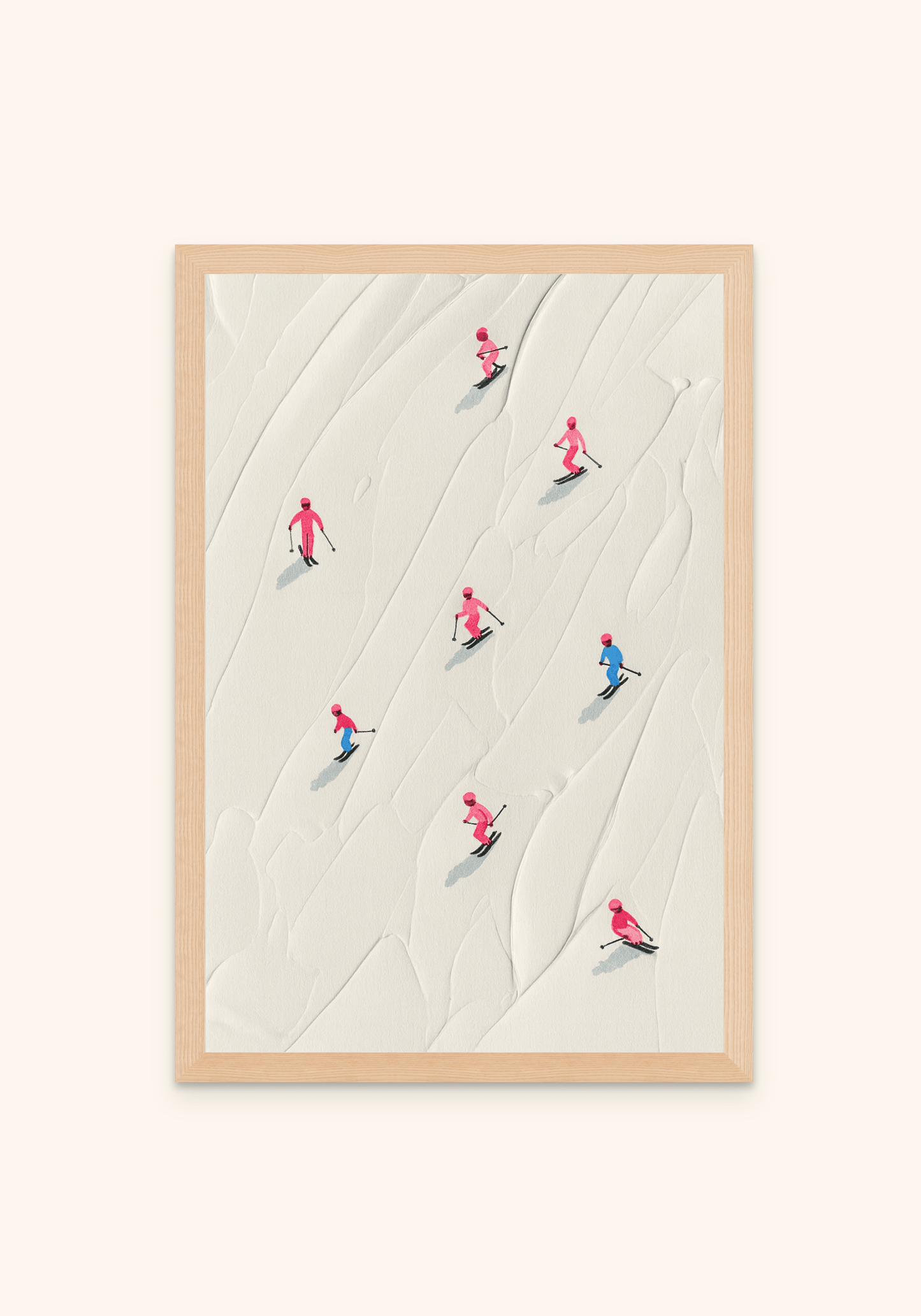 Skiers - Art Spectrum