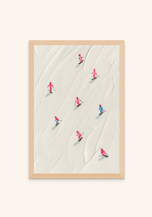 Skiers - Art Spectrum
