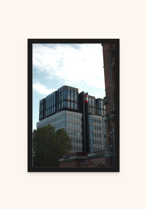The Standard framed print in a black frame — Art Spectrum