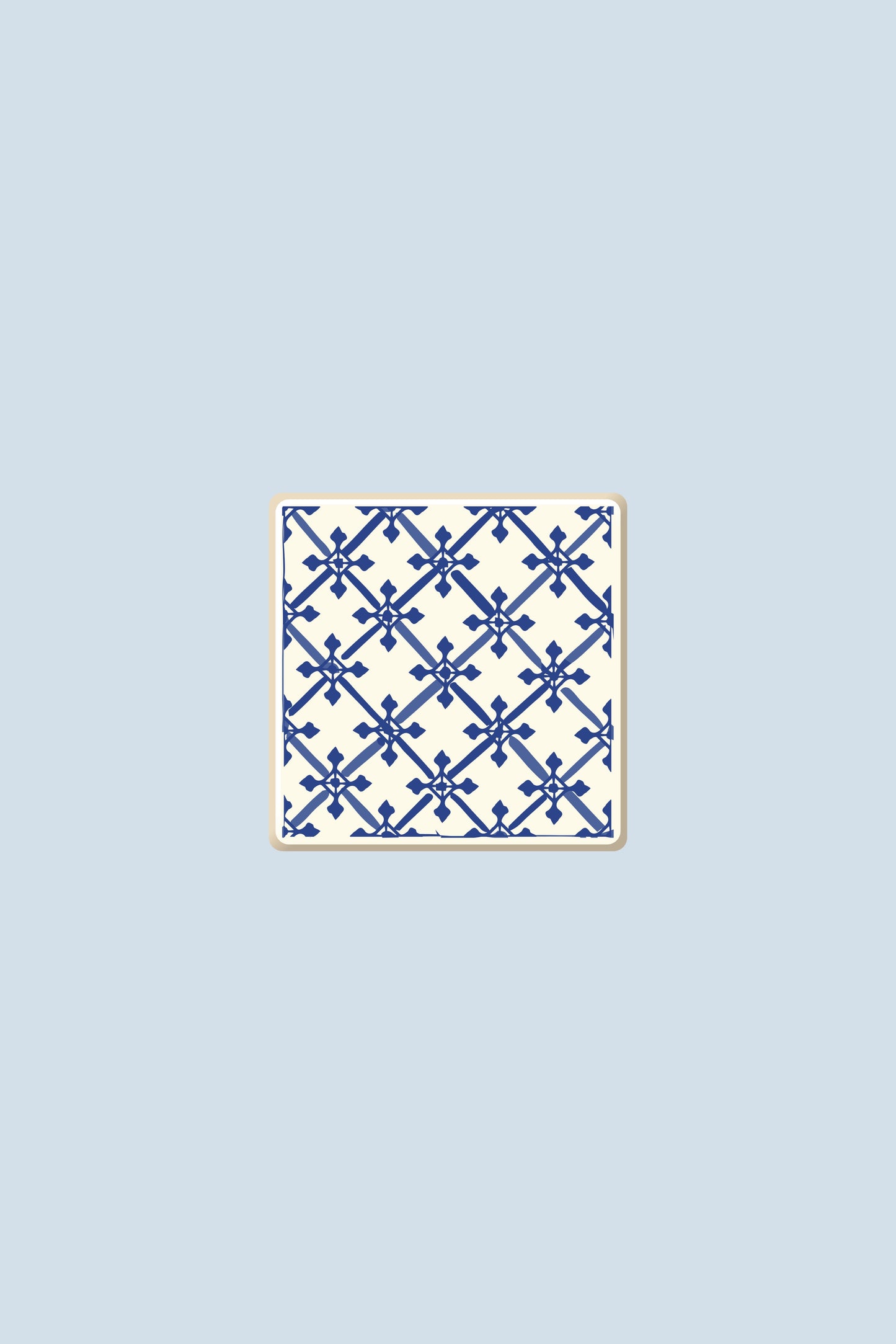 Tile — a single cropped Portuguese azulejo tile pattern