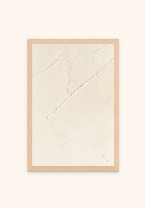 Trace texture framed canvas print, hand-finished in our studio — Art Spectrum