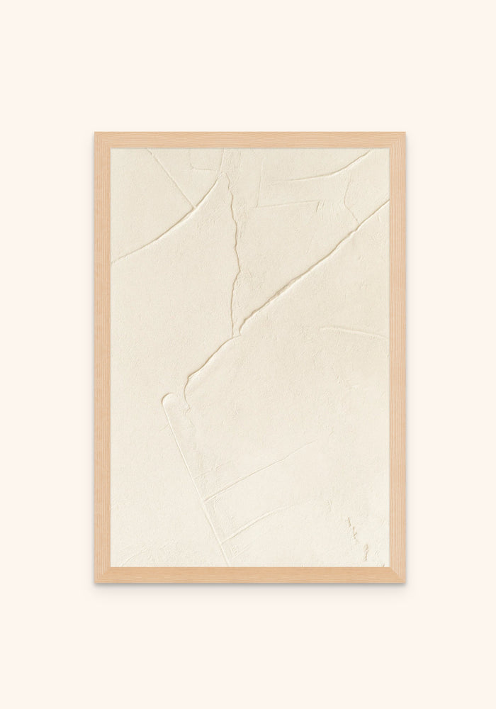 Trace texture framed canvas print, hand-finished in our studio — Art Spectrum