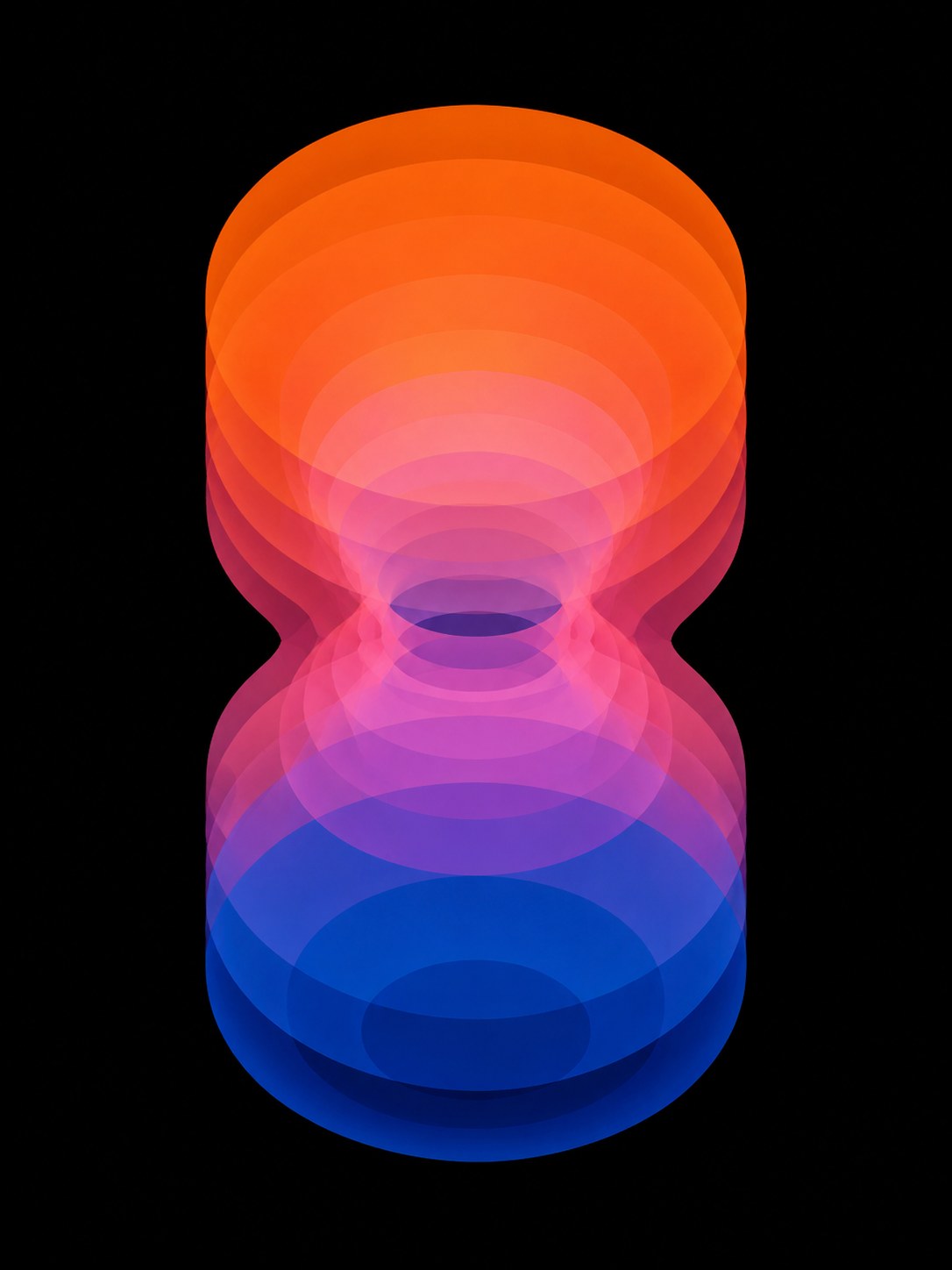 Tryppy geometric abstract art print — Art Spectrum