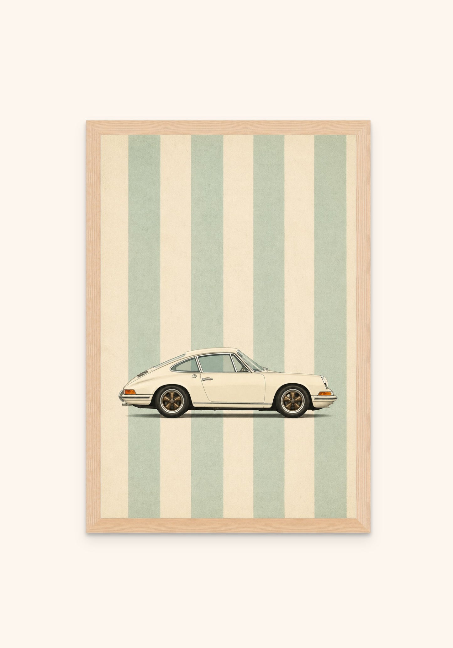 Vintage Car vintage art print in a frame — Art Spectrum