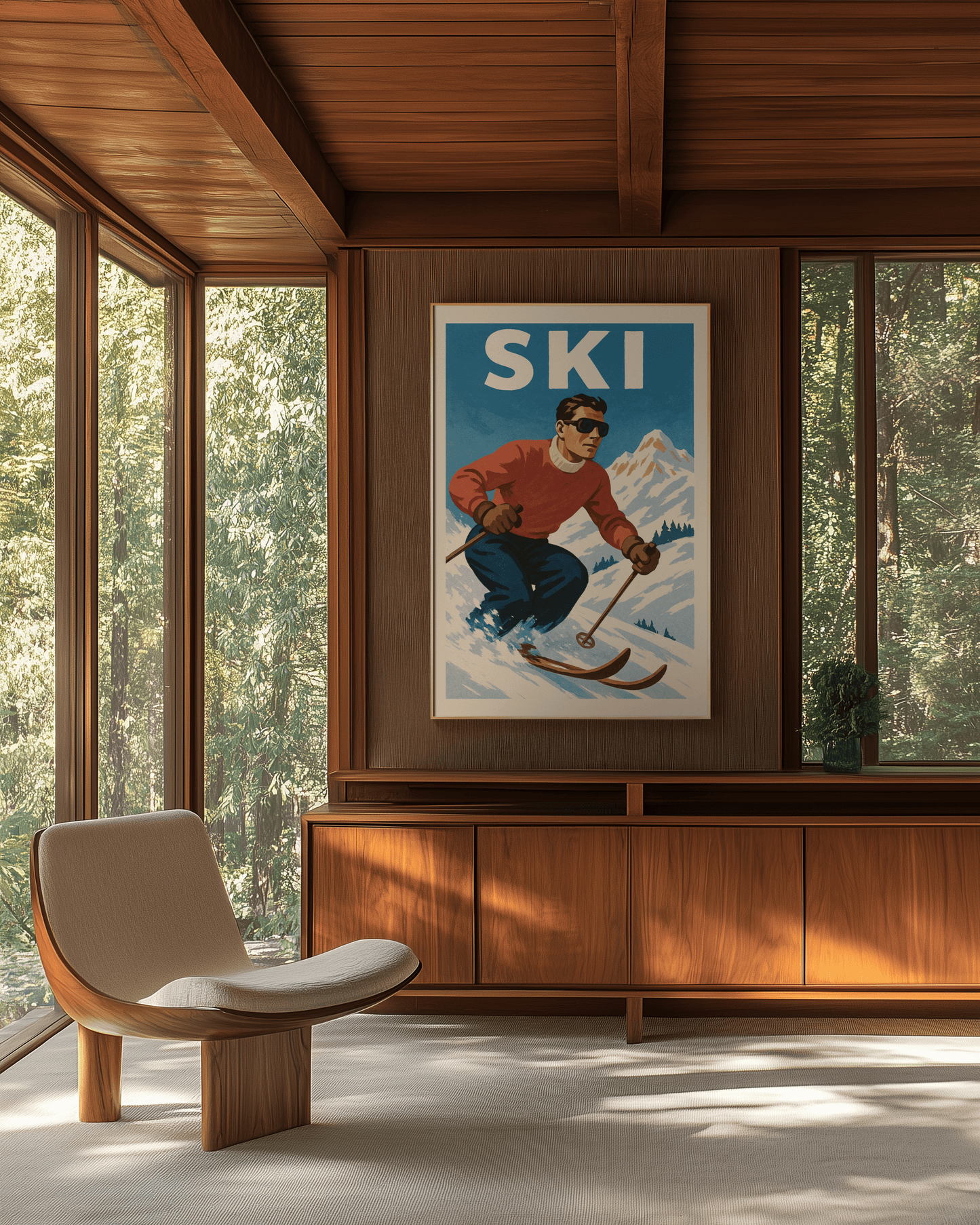 Vintage Ski - Art Spectrum