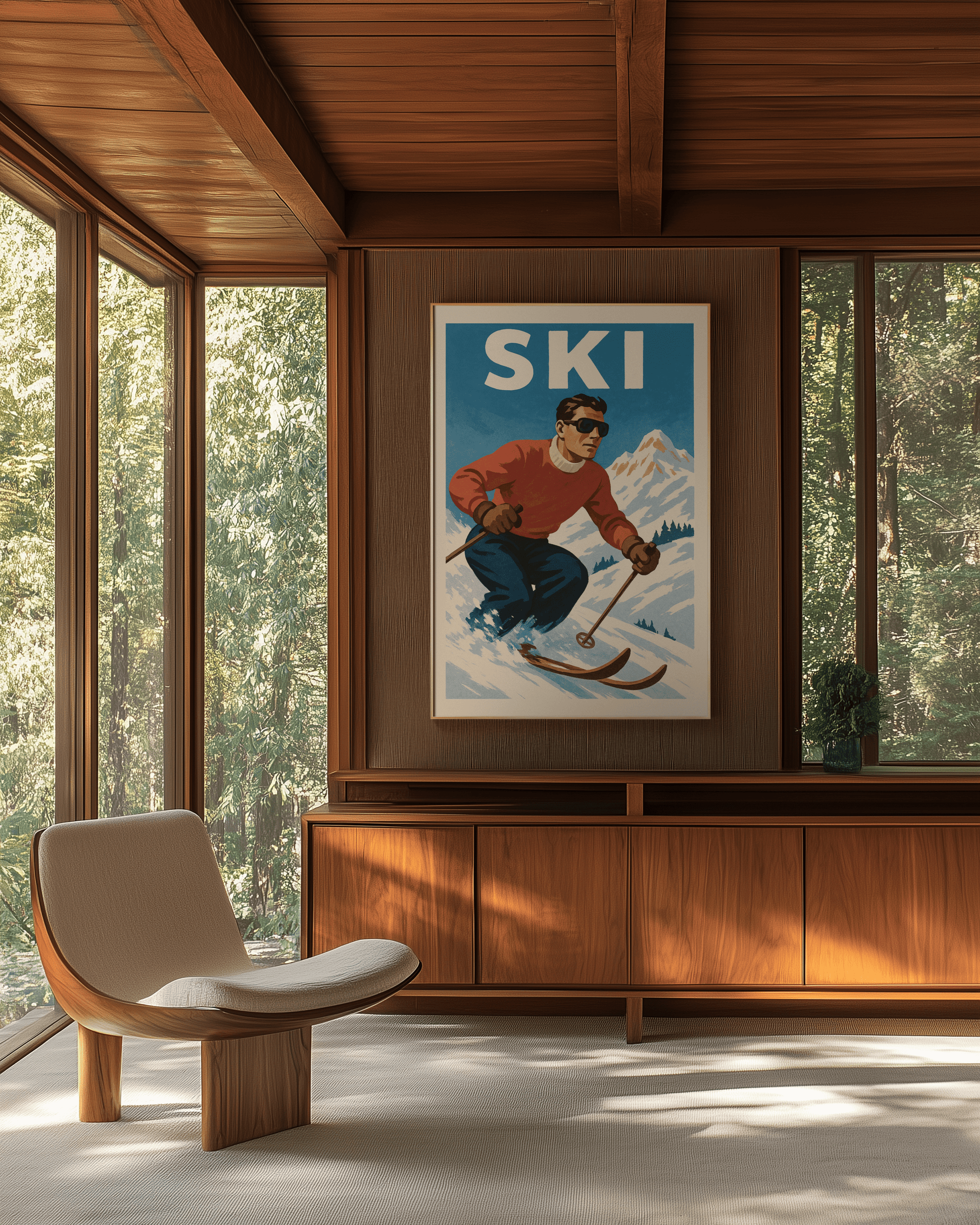 Vintage Ski - Art Spectrum
