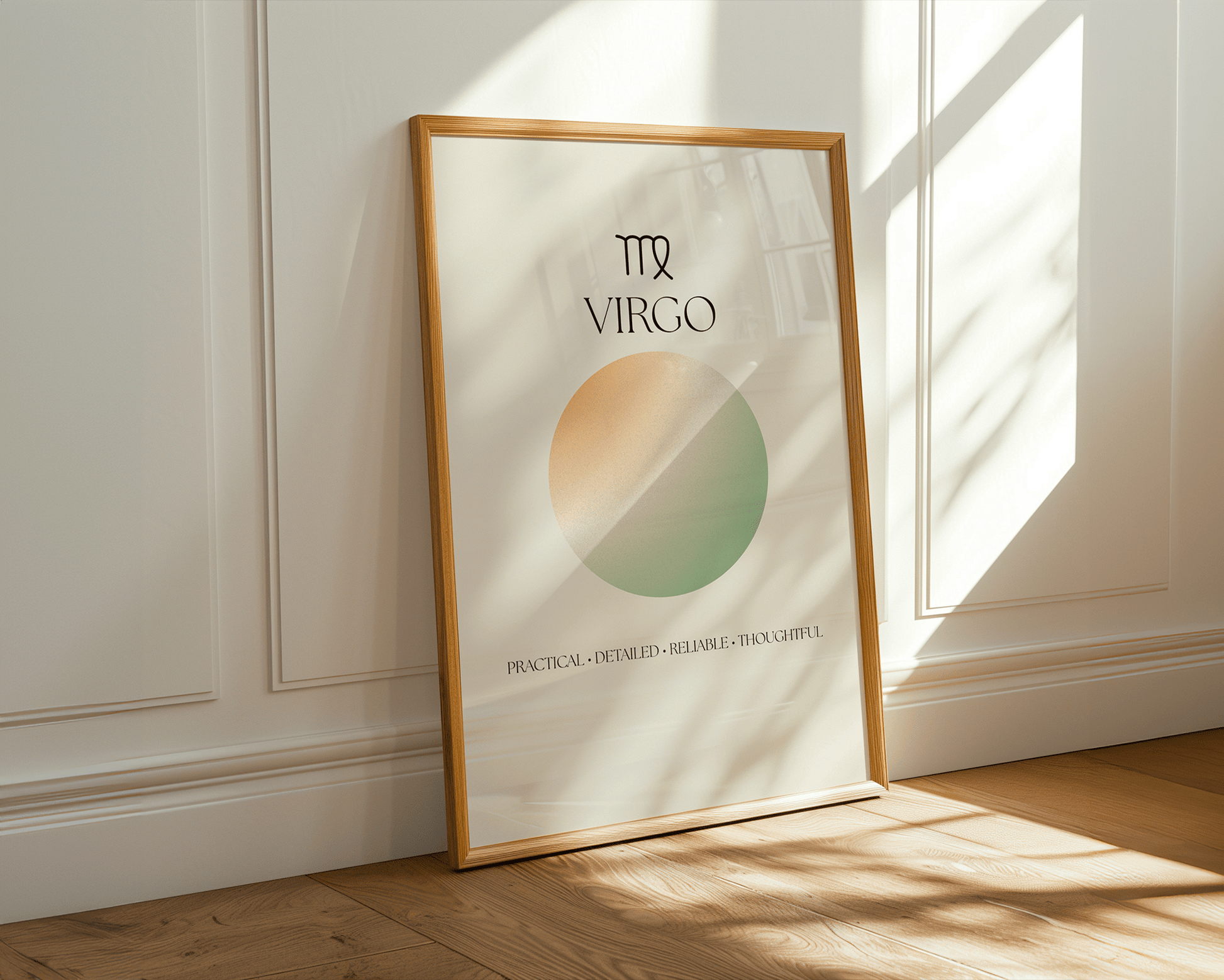 Virgo Zodiac Sign - Art Spectrum