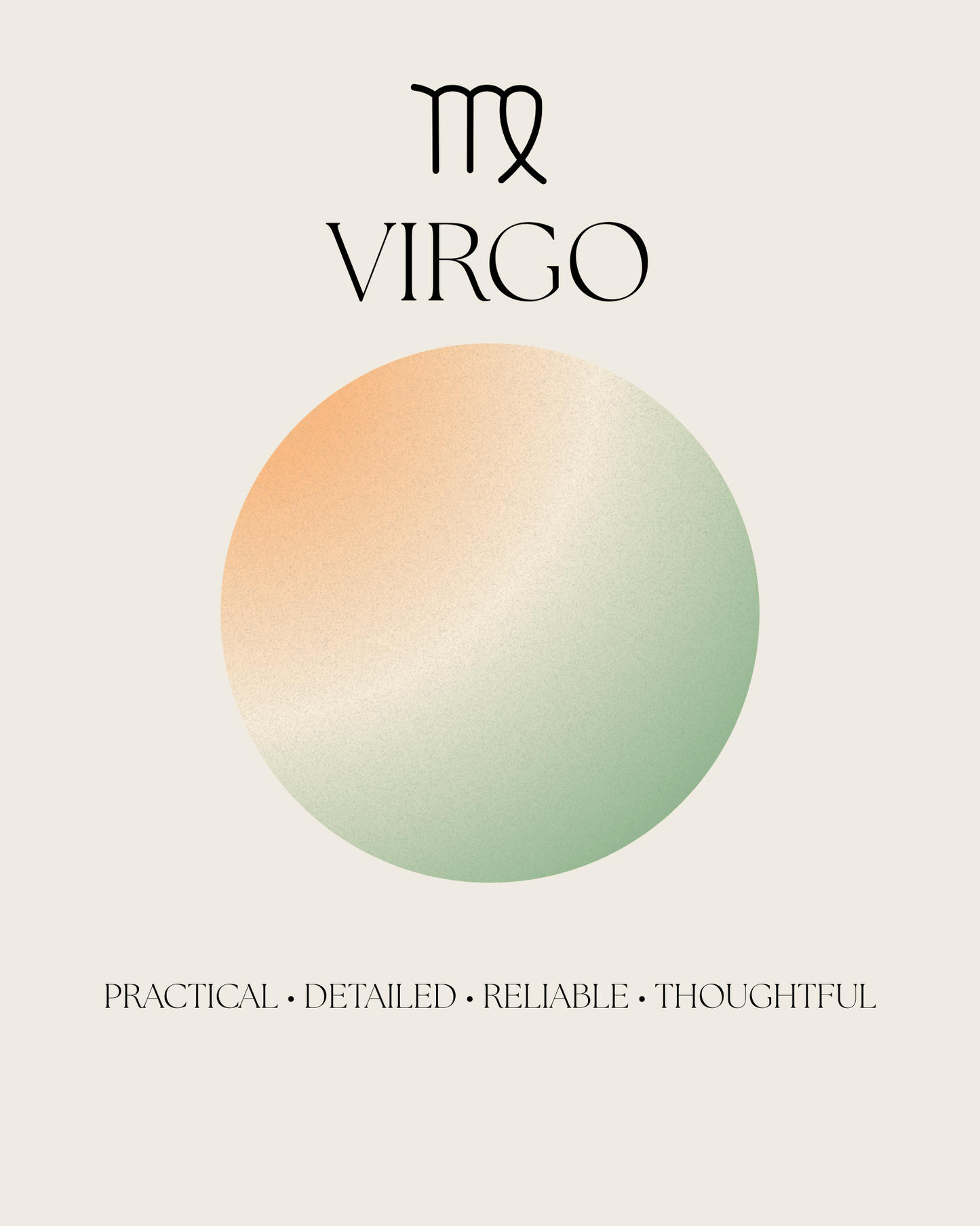 Virgo Zodiac Sign - Art Spectrum