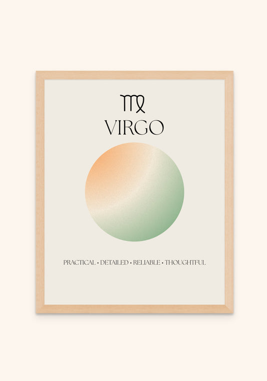 Virgo Zodiac Sign - Art Spectrum