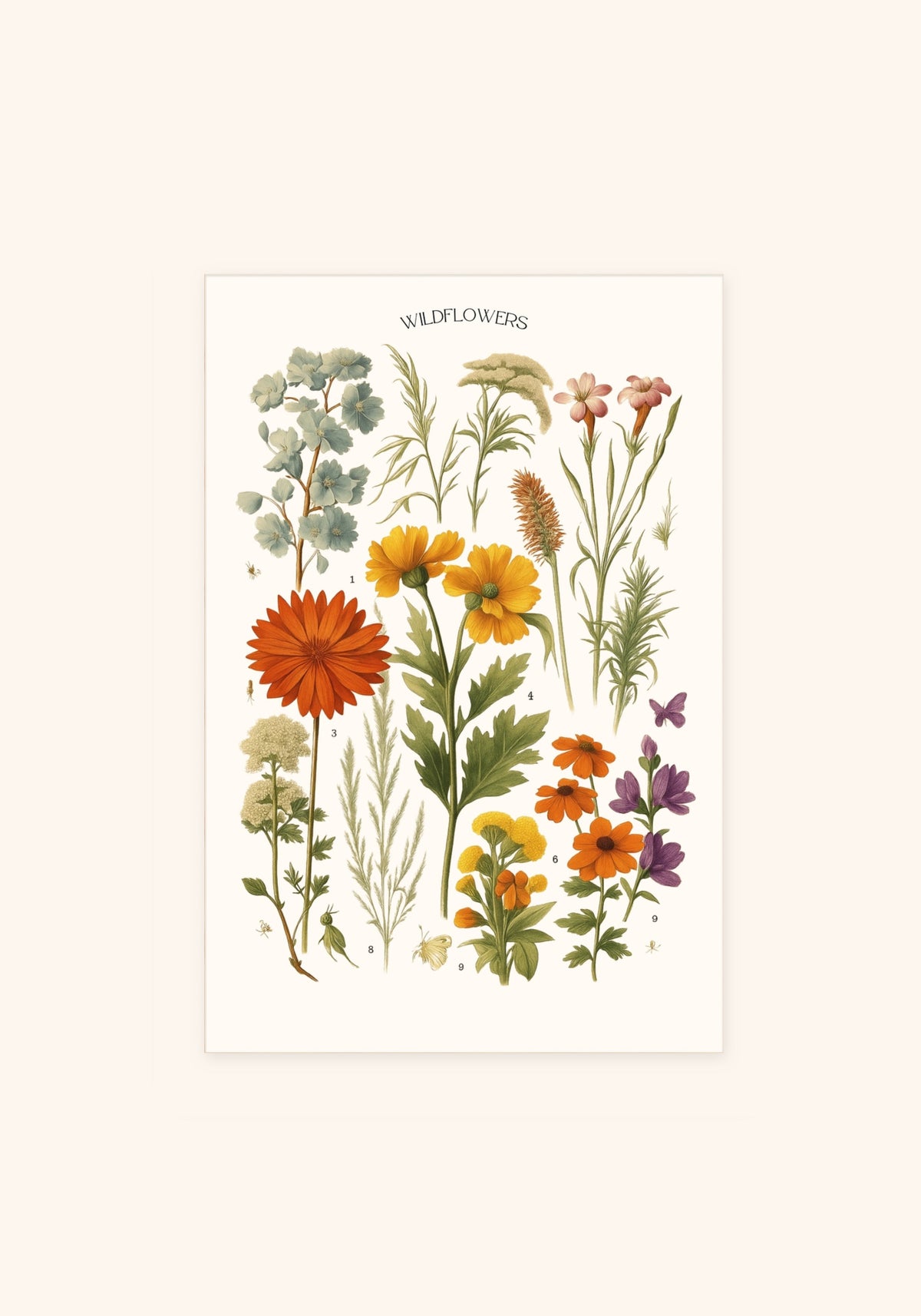 Wildflowers art print, unframed — Art Spectrum