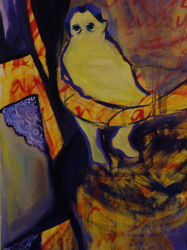 Golden Child, a print by Havva Malyalizade